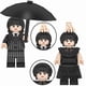 thumbnail image 4 of Pack de 3 Figuras de Bloques de Construcción Personajes Clásicos de Miércoles, Juguete Coleccionable para Niños Niñas Fans, Adorno para Pastel y Fiesta de Cumpleaños, 4 of 7