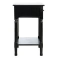 thumbnail image 6 of SAFAVIEH Peyton French Black Rectangle Wood Storage End Table (19 in. W x 15.8 in. D x 26 in. H), 6 of 14