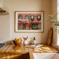 thumbnail image 3 of Out to Dry - Venice Veneto Italy Photography Architecture Street Photography Rustic Travel Poster Vintage Floral City Oak Framed Wall Art Print 18 x 24 inches, 3 of 6