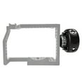 thumbnail image 1 of Video Spheroidal Camera Cage Handle Left/ Right Side Hand Grip Aluminum Alloy Handle Grip with  Locating Video Cage Accessories, 1 of 7