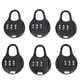 thumbnail image 3 of Candado De Combinación Candados De Combinación Combinación De 3 Dígitos Candado De Combinación De Seguridad Portátil Candados Para Equipaje For De Para Maleta De Mochila EOTVIA  No, 3 of 7