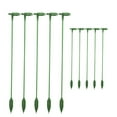 thumbnail image 1 of Xihbxyly Estacas de Soporte de Fibra de Vidrio para Plantas, Varillas de Soporte Duraderas con Jaula Anular, Resistentes y Resistentes a La Intemperie, Ideales para Rosas, Orquídeas y Girasoles, para, 1 of 1