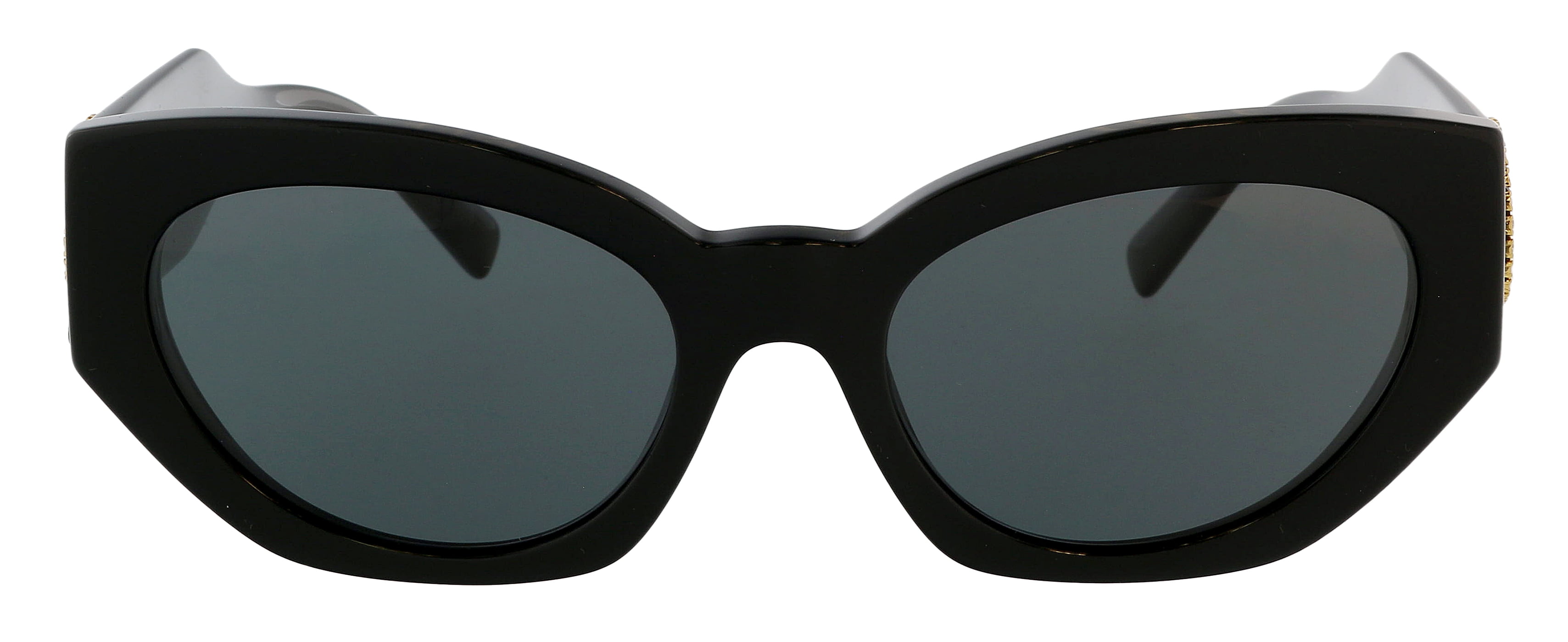 Versace Sunglasses for Women, Dark Gray, Irregular Shape 