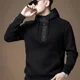 thumbnail image 4 of Nueva sudadera con capucha de otoño para hombre, sudadera ajustada con capucha para hombre, sudadera de lujo cálida y divertida, estilo coreano, oferta de bienvenida, tops de colores pastel, 4 of 5