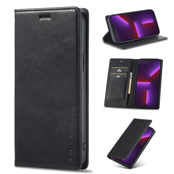 Allytech Wallet Case Compatible with iPhone 11 Pro (5.8 inch) 2019, Slim Premium PU Leather Folio RFID Blocking Kickstand Case with Card Slots Holder for iPhone 11 Pro, Black