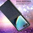 NINKI Bling Case for Motorola Razr Plus 2024 Case with Screen Protector