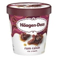thumbnail image 6 of Haagen Dazs Rum Raisin Ice Cream, Gluten Free, Kosher, 14 oz, 6 of 13