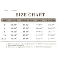 thumbnail image 5 of LANGWYQU Sleeveless Autumn Winter Women Stand Collat Casual Drawstring Button Vest Jacket Coat, 5 of 5
