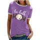 thumbnail image 2 of Fiudx Camisetas para Mujer Blusa Holgada de Manga Corta con Cuello Redondo y Manga Abombada para Mujer, 2 of 6