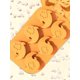 thumbnail image 4 of Molde Halloween Pastel Silicona Calabaza Murciélago Cráneo DIY Herramientas para Hornear (color) Naranja, 4 of 9