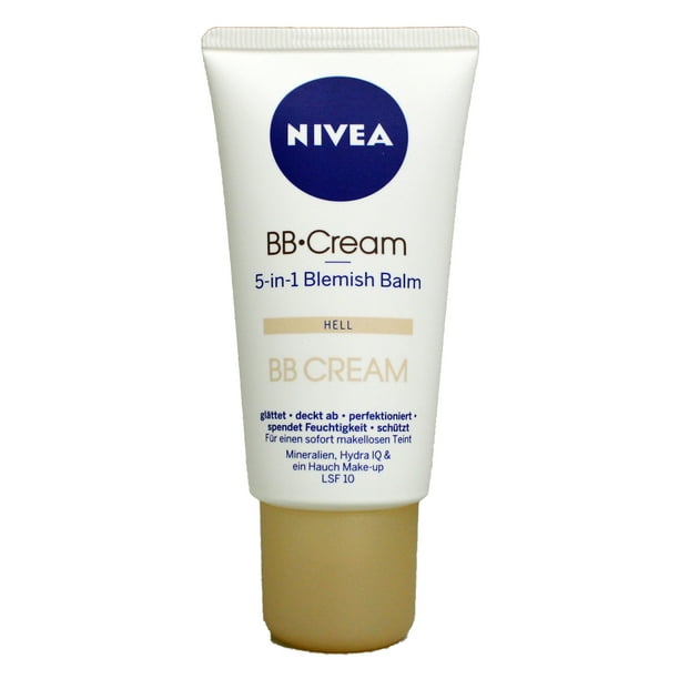 Nivea Cream 5 In 1 Blemish Balm Hell 1 7 Ounce German Text Walmart Com Walmart Com