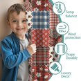 thumbnail image 3 of Pioneer Flower Floral Print Pattern Teens Curtains,Teens Insulated Curtains Set Of 2,Bedroom Essentials,Toddler Room Decor 52"x84", 3 of 5