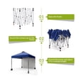 thumbnail image 4 of 10x10 Pop Up Canopy with Sidewalls for Outdoor, Portable Canopy with One Push Setup, Easy Set-Up Waterproof Tent for Outdoor Party, Sun Shade for Wedding Backyard Garden Event, 4 of 8