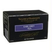 Taylors of Harrogate Earl Grey Black Tea, Tea Bags, 50 Ct