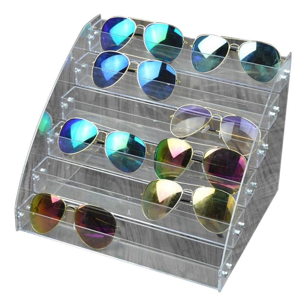 Greensen Acrylic Sunglasses Organizer Multilayer Display Case