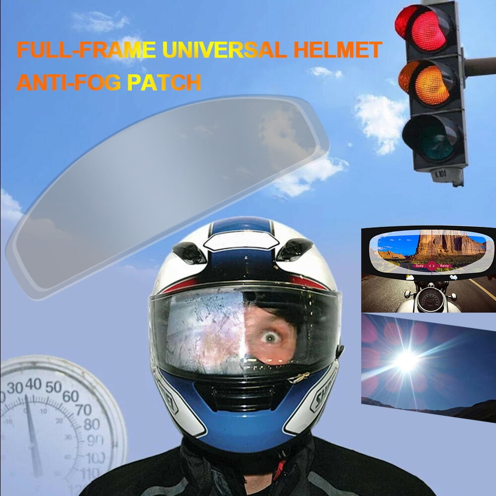 Motorcycle Helmet Lens Anti Fog Film Ultra Clear Mist Visor Goggles Stickers