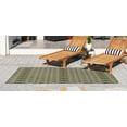 thumbnail image 7 of Jill Zarin Outdoor Collection Area Rug - Turks and Caicos (6' 1" x 9' Rectangle Green/Ivory), 7 of 7