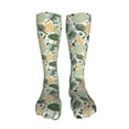 thumbnail image 5 of KLL Hawaiian Style Print Cool Socks Men's Women's Crew Socks Funny Crazy Novelty Stockings, 5 of 8