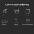 thumbnail image 3 of Portavasos Para Asiento De Coche Para Niños Pequeños, Bandeja De Viaje De Asiento De Coche De Silicona, Resistencia A Altas Temperaturas Para Juguetes Para Aperitivos, 3 of 7