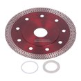 thumbnail image 1 of Hoja de sierra súper fina Ticfox de Diamante rojo 4.5 pulgadas para granito, 1 of 14