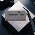 thumbnail image 1 of Raindrops 2Pack Melting Casting Kit Graphite Mold For Engineers Jewelry Making Black, 1 of 7