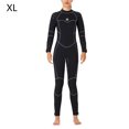 thumbnail image 2 of Traje de buceo de neopreno de neopreno Impermeable espesado traje de baño 5 mm back cremallera Snorkel Deportes de agua Manténgase caliente para nadar Mujer surf, negro XL Advancent OD019356-05, 2 of 7