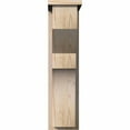 thumbnail image 2 of 7 1/2"W x 14"D x 30"H Monterey Smooth Corbel w/Backplate, Douglas Fir, 2 of 9