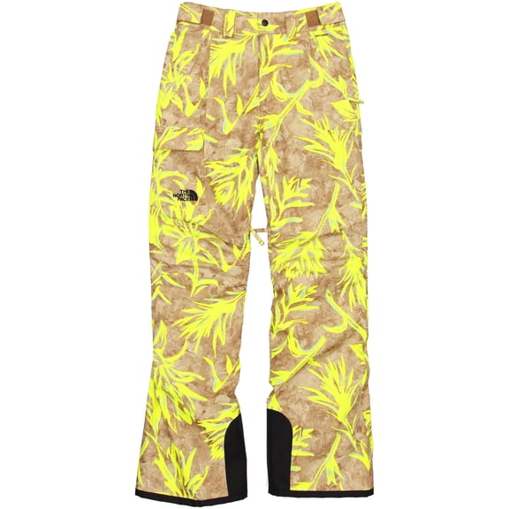 The North Face Men's Freedom Regular Fit Camo Cargo Pants Yellow XXS