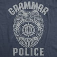 thumbnail image 2 of Mens Grammar Police T Shirt Funny Sarcastic English Tee Graphic Tees, 2 of 9