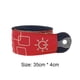 thumbnail image 3 of Pulseras Resplandecientes Pulseras que brillan intensamente iluminan el brazalete LED luminoso para ciclismo nocturno (rojo) Tmvgtek Para Estrenar, 3 of 6