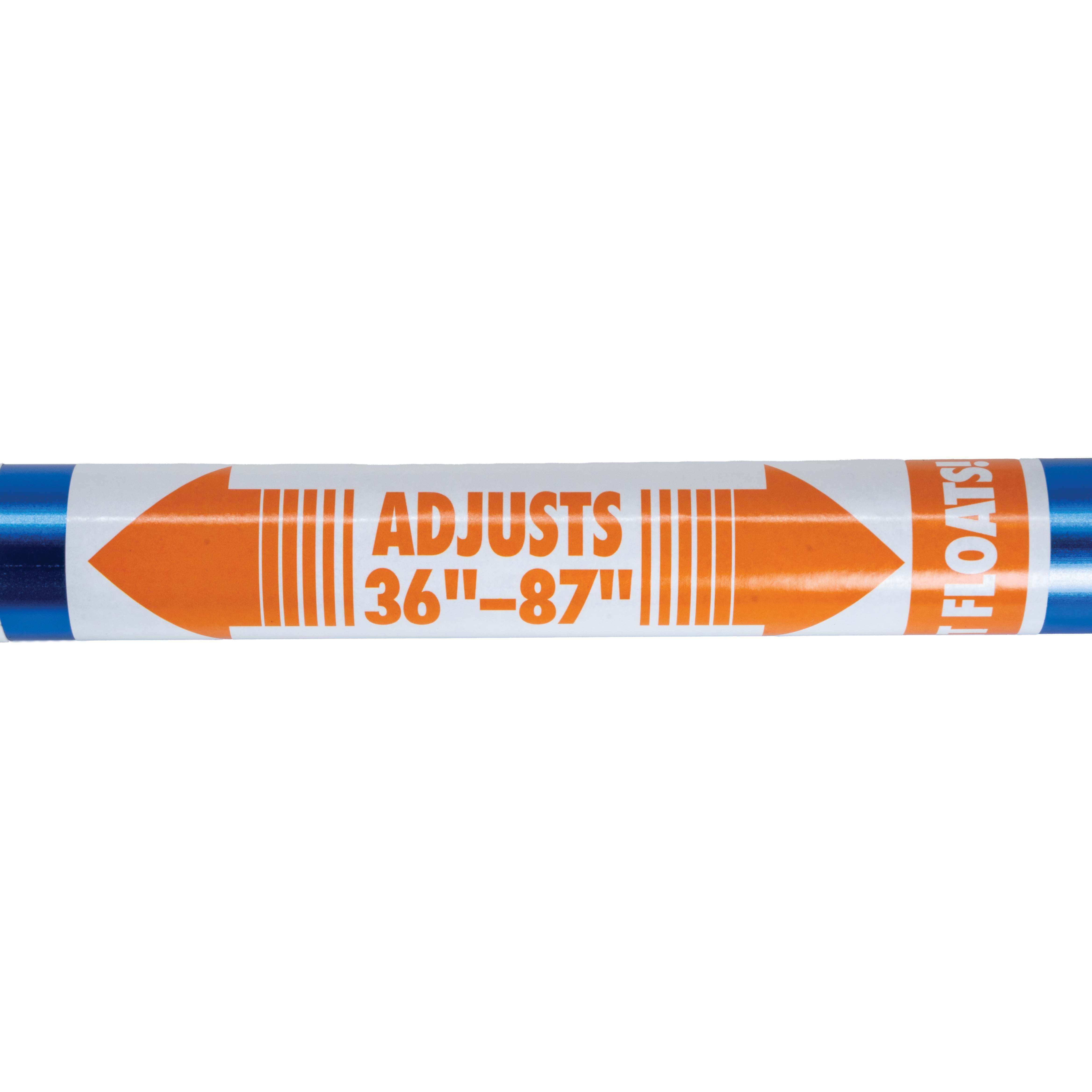 Ozark Trail Adjustable Floating Boat Pole, 36 to 87 in Aluminum Pole