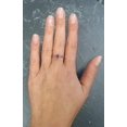 thumbnail image 2 of Dark Amethyst Ring, Natural Amethyst, February Birthstone, Promise Ring, 2 of 6
