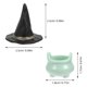thumbnail image 3 of 1 Set Halloween Miniature Cauldron And Witch Hat Charm Multi-use Halloween Mini Ornaments, 3 of 4