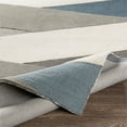thumbnail image 5 of Surya Brooklyn BRO-2307 24 x 36" Rectangle Wool Rug in Teal/Beige/Medium Gray, 5 of 7