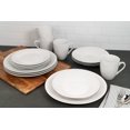 thumbnail image 4 of 10 Strawberry Street Simply Round 16 Piece Dinnerware Set, White, 4 of 4