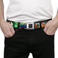 thumbnail image 3 of DC Comics Belt, Seatbelt Buckle Belt, Justice League New 52 Superhero Action Poses, Youth 22 to 32 Inches, 3 of 9