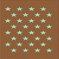 thumbnail image 1 of Ahgly Company Indoor Square Patterned Mahogany Brown Area Rugs, 6' Square, 1 of 6