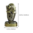 thumbnail image 2 of unbranded 1Ud Adorno Merlion De Aleación Para Decorar Estudio O Dormitorio, 2 of 8