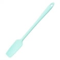 thumbnail image 2 of 11.1 Inch Spatula Long Handle Cream Cake Scraper Non-stick Butter Chocolate Flour Mixing Tool Heat Resistant Kitchen Baking Accessories for Cooking Green Green, 2 of 6