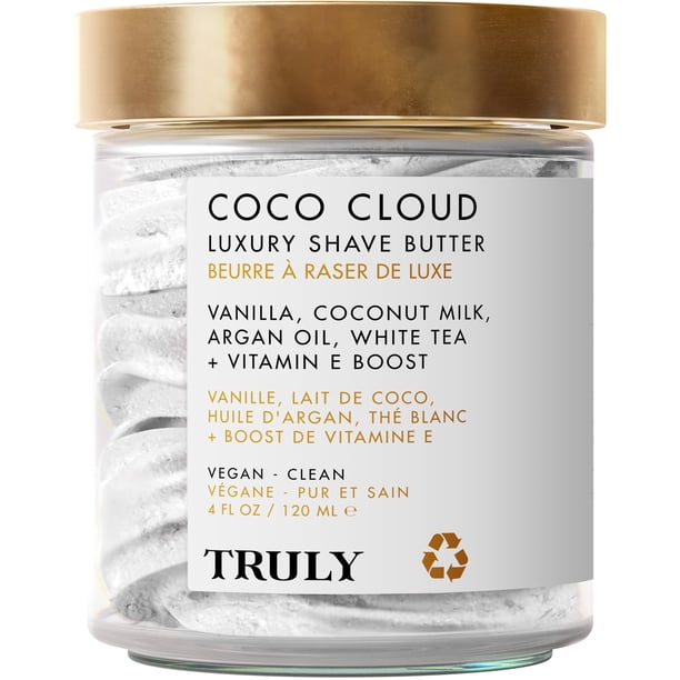 Manteca de afeitar Truly Coco Cloud Vainilla 120 ml