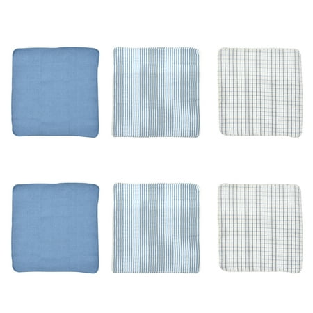 

FRCOLOR 6Pcs Japanese Style Cleaning Cloths Dish Towels Water Absorbent Cotton Cloths Portable Dishcloth for Home Kitchen Restaurant