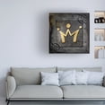 thumbnail image 2 of LightBoxJournal 'Grunge Gold Crown' Canvas Art, 2 of 4