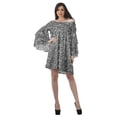 thumbnail image 3 of Moomaya Robe d'Été Dénudée pour Femmes, Robe de Plage en Coton avec Manches Cloche - TG, 3 of 5