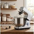 thumbnail image 2 of Dough Mixer 7.5 QT Electric Mixer - 660W 10 Speed Large Capacity Kitchen Stand Mixer with Whisk Dough Hook Mixing Beater Household Food Mixer for Baking Cakes Cookie Bread Salad, 2 of 8