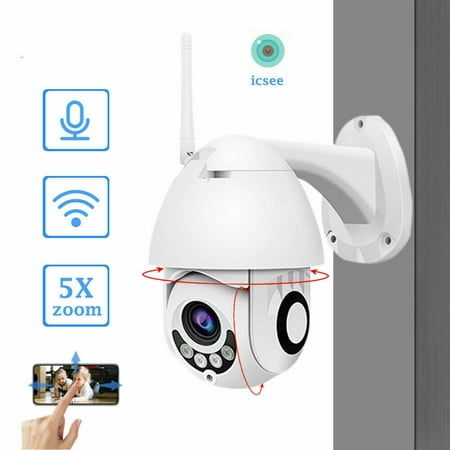 1080P WIFI IP Camera Wireless Outdoor CCTV HD Home Security IR Cam Night Vision