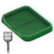 thumbnail image 4 of Inodoro para perros, soporte para almohadilla para orina de cachorro, caja de arena desmontable para mascotas, entrenador de orinal portátil Verde, 4 of 9