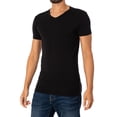 thumbnail image 3 of Tommy Hilfiger 3 Pack Premium Essentials V-Neck T-Shirts, Black, 3 of 6