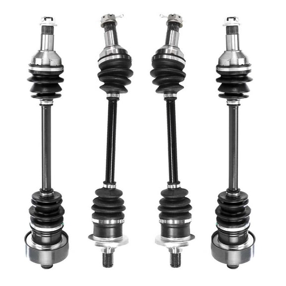 AutoShack Front & Rear ATV Axle Shaft Assembly Replacement for 2006-2009 Arctic Cat 500 4x4 2006-2010 Arctic Cat 400 4x4 Auto TRV 4-PC Set