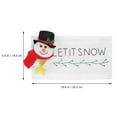 thumbnail image 4 of Gymnture christmas 4Pcs Practical Doorknob Covers Christmas Snowman Washable Handle Cover, 4 of 10