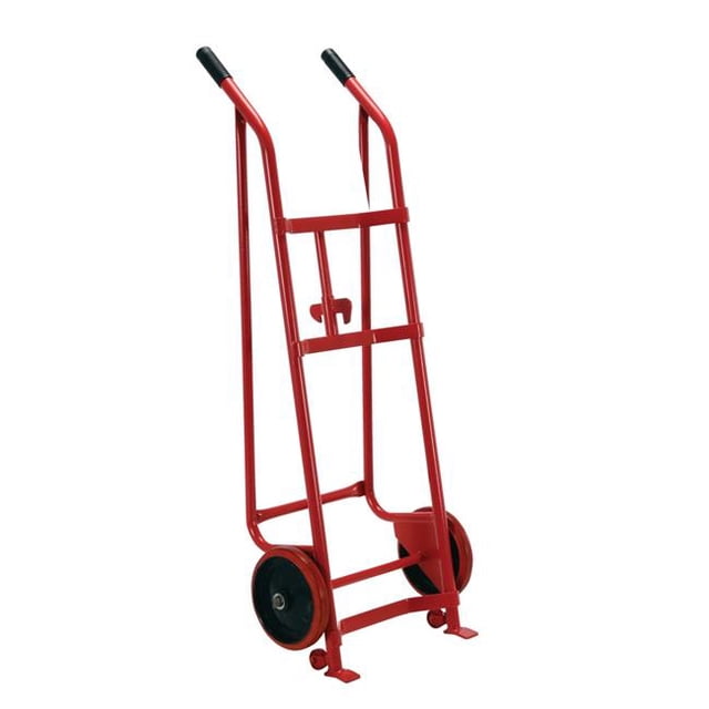Vestil Manufacturing DBT-RED 800 lbs Baril de Polyuréthane et Camion à Tambour &44; Rouge